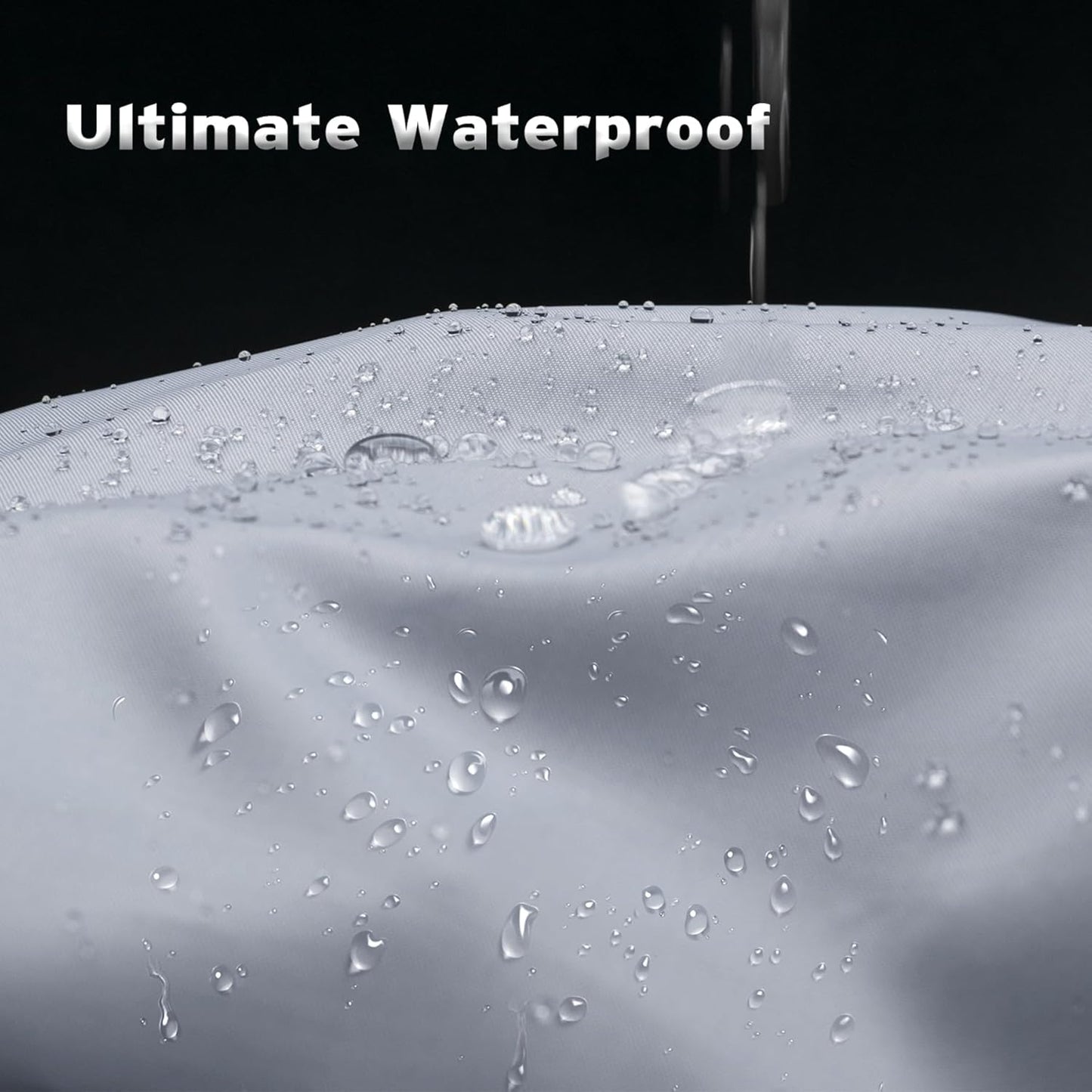 Fabric Shower Curtain Liner, Gray Shower Curtain Liner with 2 Magnets, 70 X 72 Inches, Cloth Shower Liner Waterproof Polyester, 85GSM, Easy Installation, Machine Washable, Blue Gray