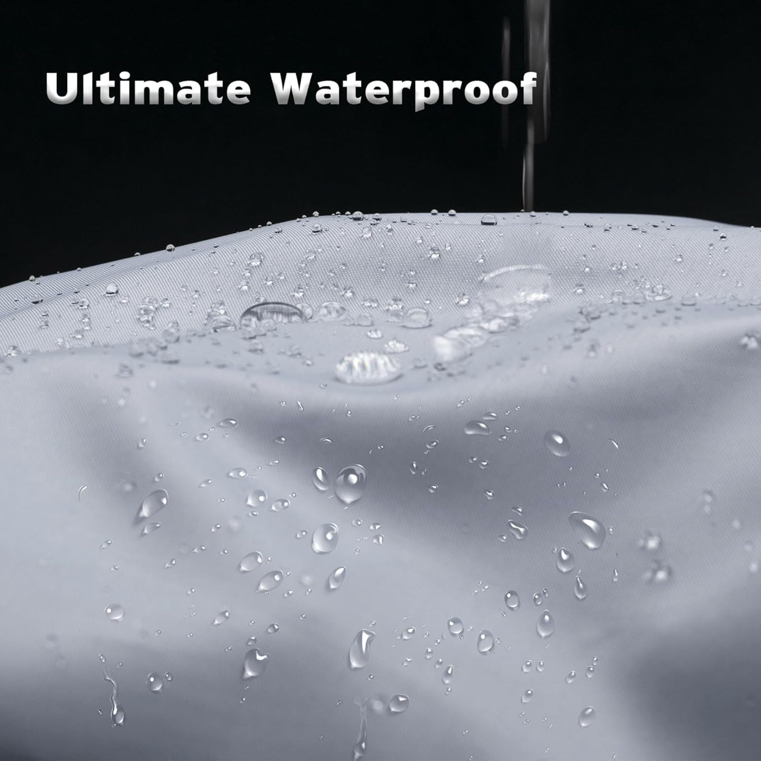 Fabric Shower Curtain Liner, Gray Shower Curtain Liner with 2 Magnets, 70 X 72 Inches, Cloth Shower Liner Waterproof Polyester, 85GSM, Easy Installation, Machine Washable, Blue Gray