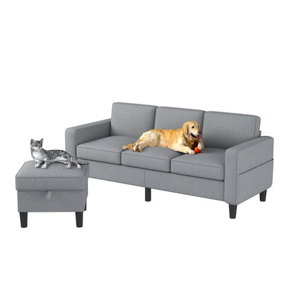 Harkeerat 78" Upholstered Sofa Couch