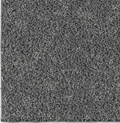 2' X 6' Shaggy Runner Rug - Plush & Cozy Non-Slip Carpet for Bedroom, Living Room, Bathroom & Entryway - Durable & High-Traffic Friendly for Hallways & Dorms, Gray